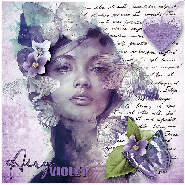 *Airy Violet*