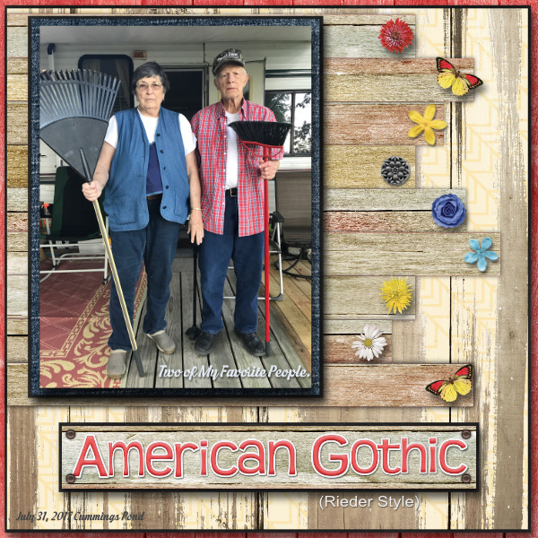American Gothic PB challenge