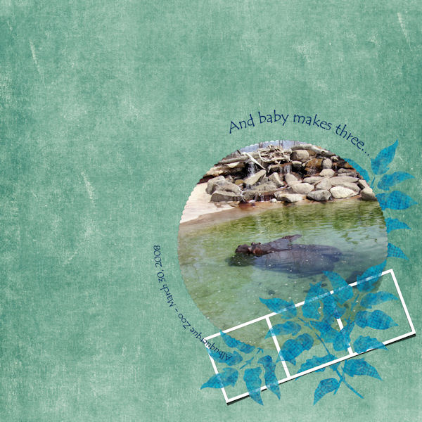 and baby makes three...