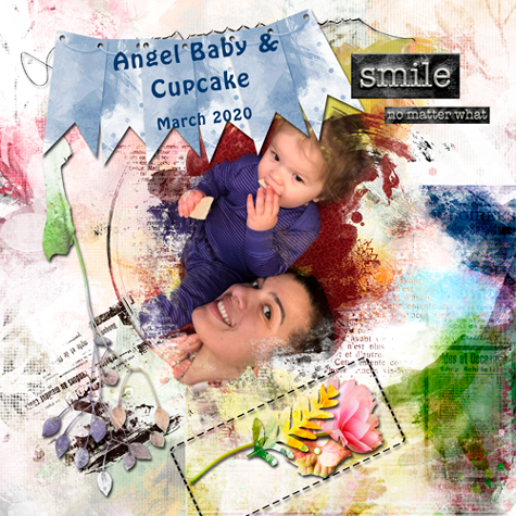 Angel Baby & Cupcake