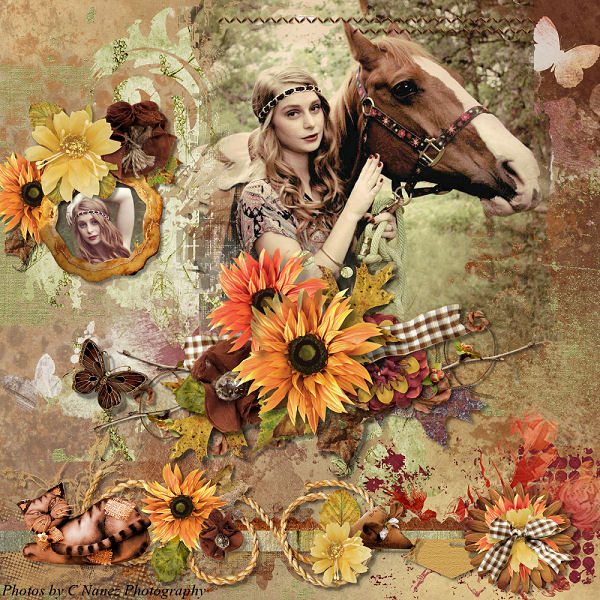 Autumn Homespun by Booland Designs