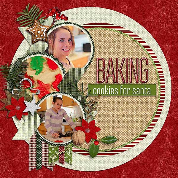 Baking Cookies for Santa