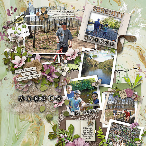 Biking through Nature