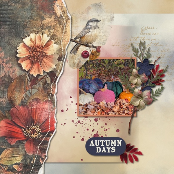 BINGO Use It All Dutch Dream Designs Autumn Days