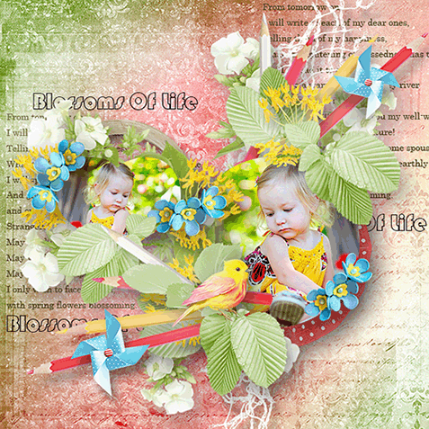 Blossoms Of Life by Eudora Designs