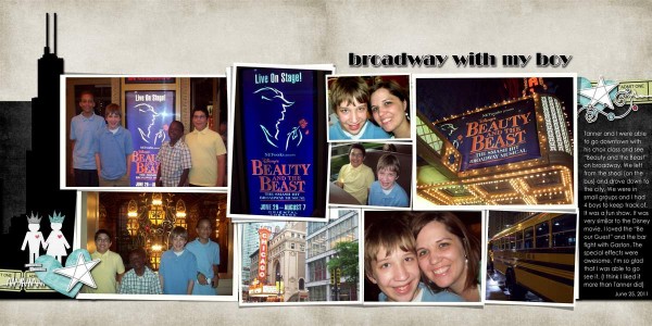 Broadway with my Boy