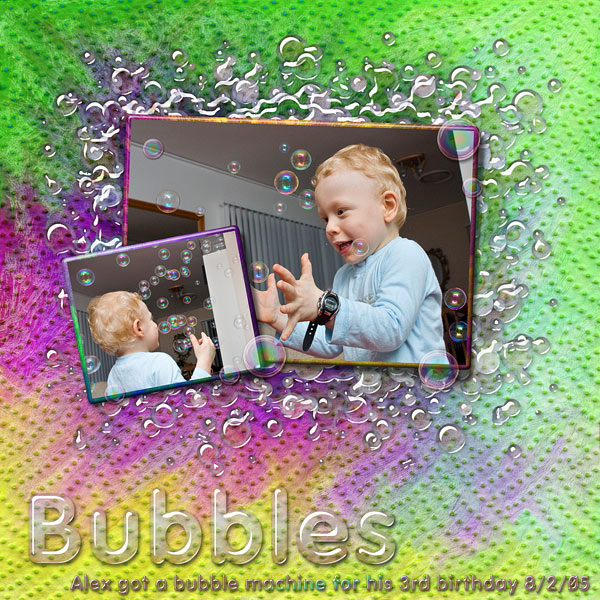 Bubbles of fun