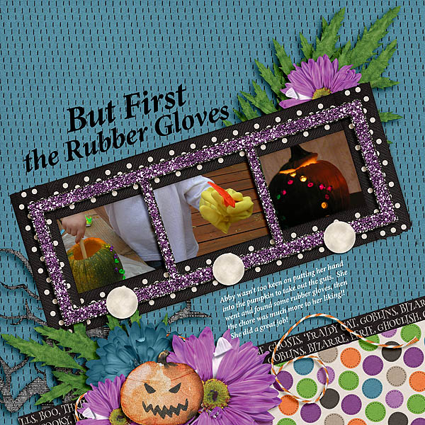 But First the Rubber Gloves!!