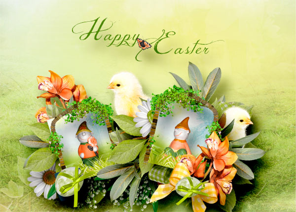 Card Happy Easter