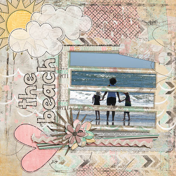 CBJ Blendits Layered Template 13 Favorite Beach Photo