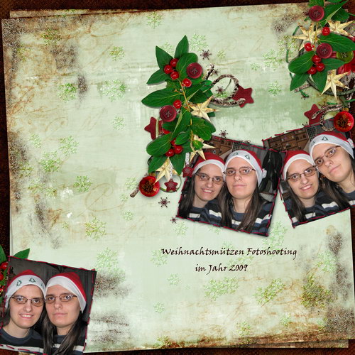 Christmas Greetings - Layout 3 (Twin_Kati)