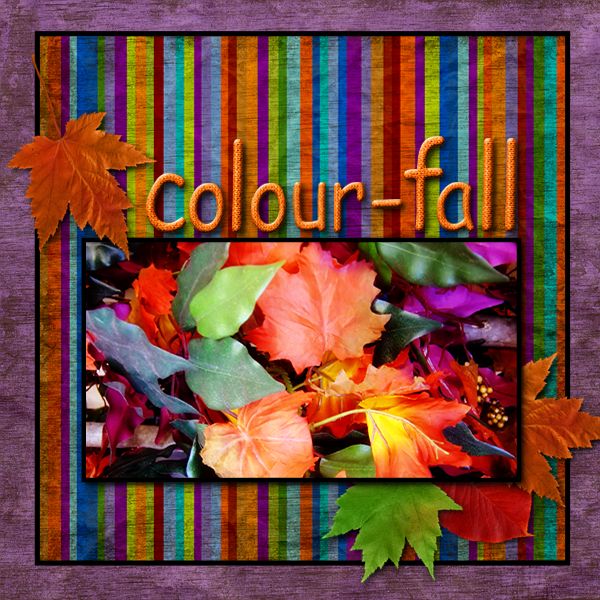 Colour-fall