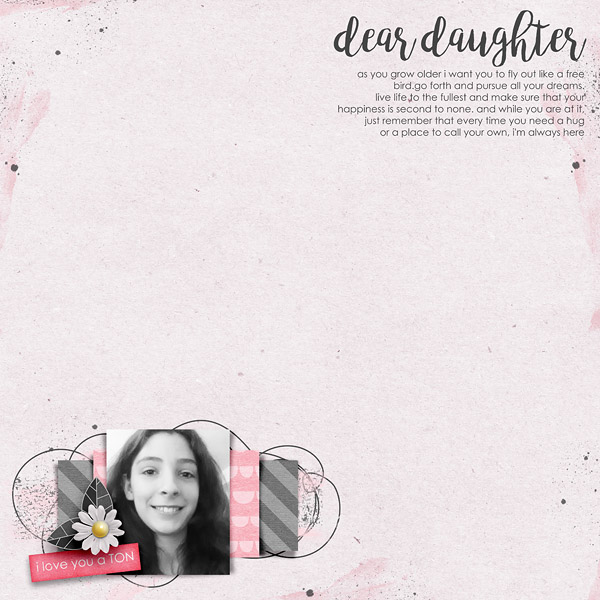 Dear daughter