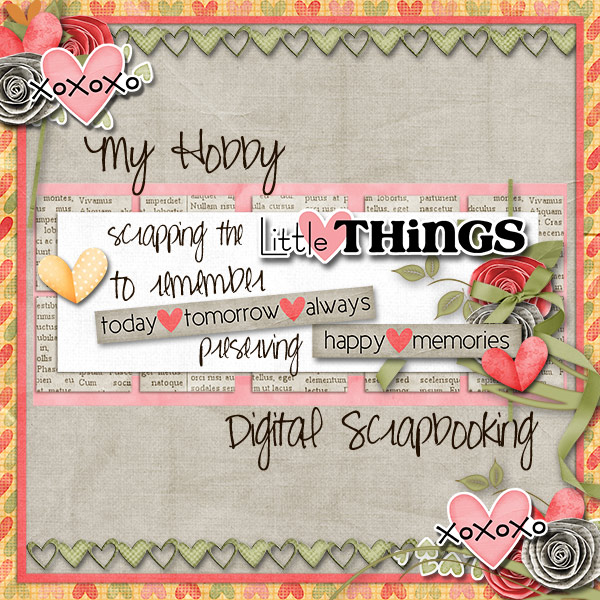 Digital scrapbooking Hobby