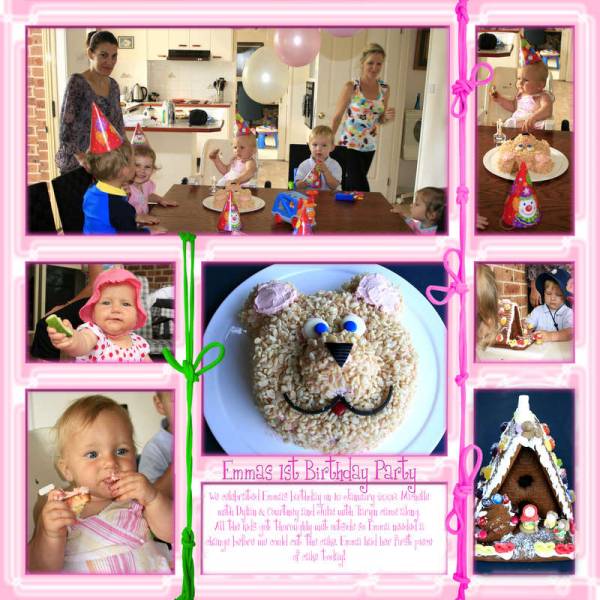 Emma's 1st birthday
