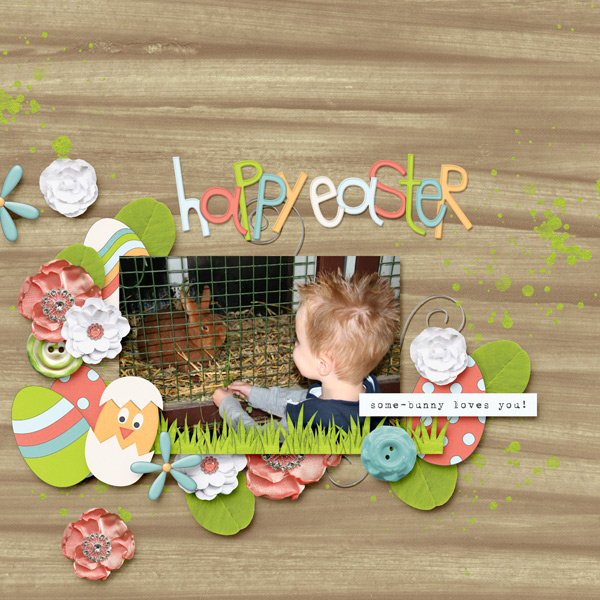 en C Designs - Happy Easter / LorieM Designs - Hello Spring Set 12 TP3