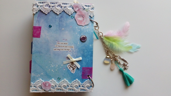 February 2021 Junk Journal Challenge - back cover