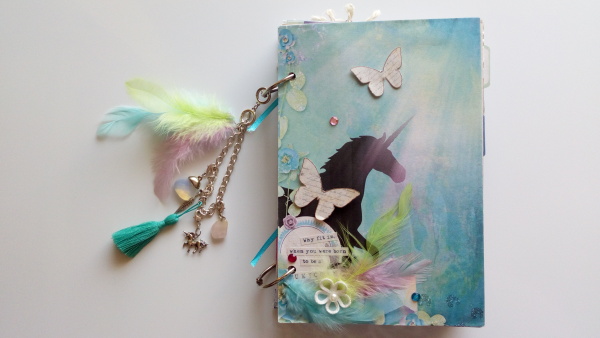 February 2021 Junk Journal Challenge - front cover