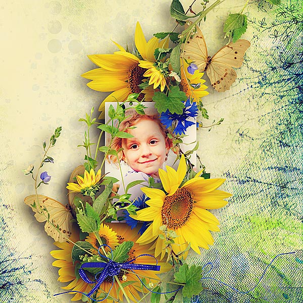Field of Sunflowers bundle Designs by Brigit