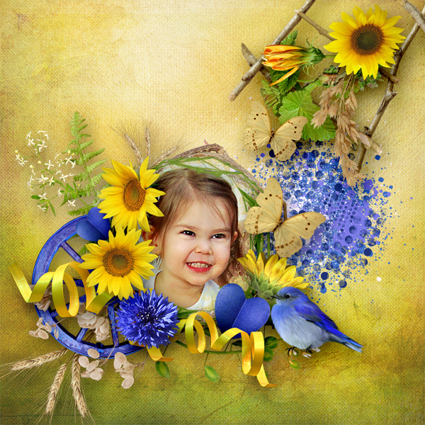 *Field of Sunflowers *