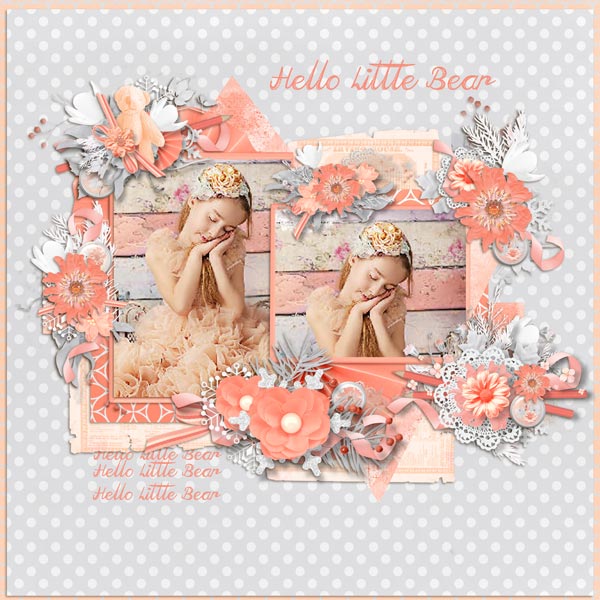 Hello Little Bear by Eudora Designs