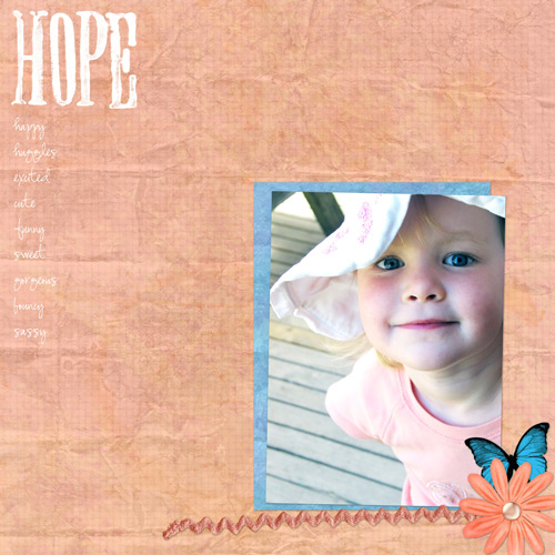 Hope is...