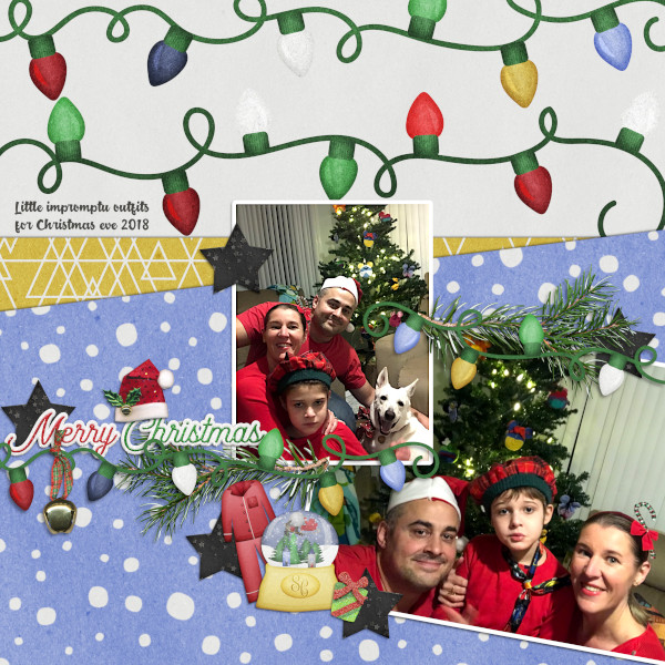 Impromptu Xmas-eve outfits