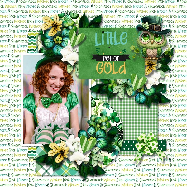 Irish kisses & shamrock wishes
