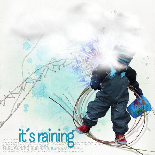 It's raining