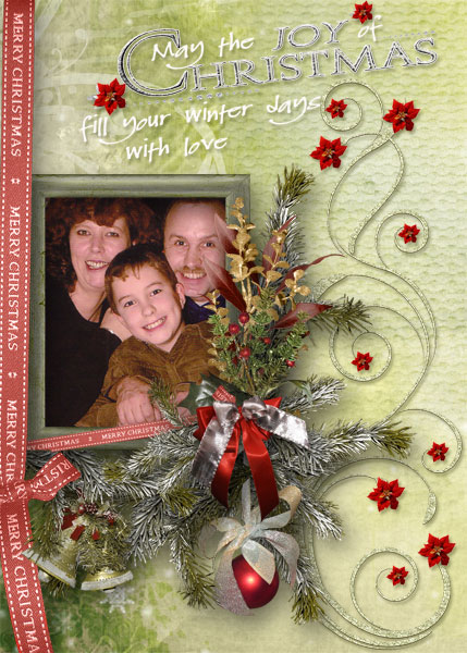 Joy of Christmas Card