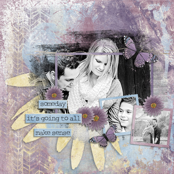 Just Breathe - Created by Jill Walls Blendits Layered Template 19