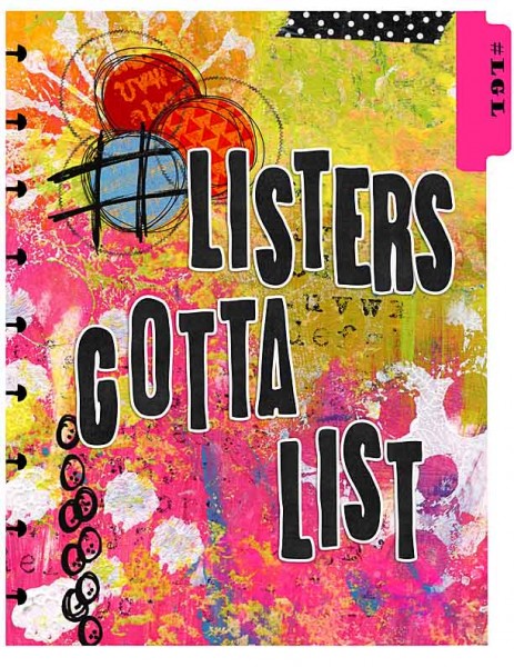 Listers Gotta List planner dashboard digital