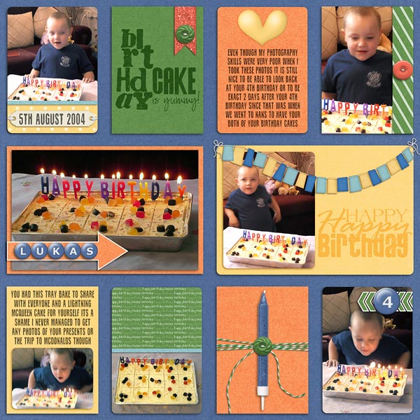 Lukas's 4th Birthday