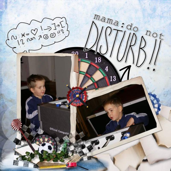 mama: Do not DISTURB !!