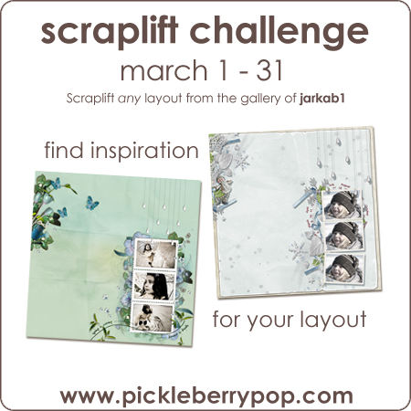 March Scraplift Challenge