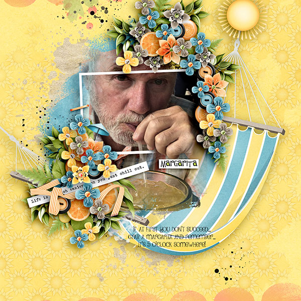 Margarita Time! (Sept Template Challenge)
