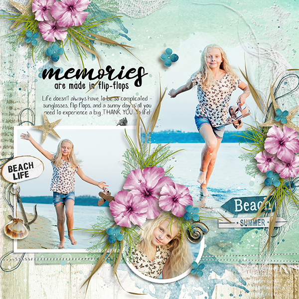 memories are made in flip flops