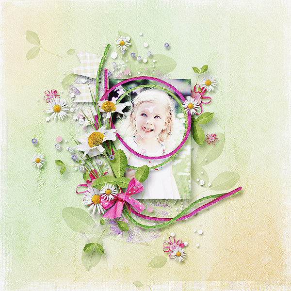 mini kit Fresh As A Daisy by Palvinka Designs