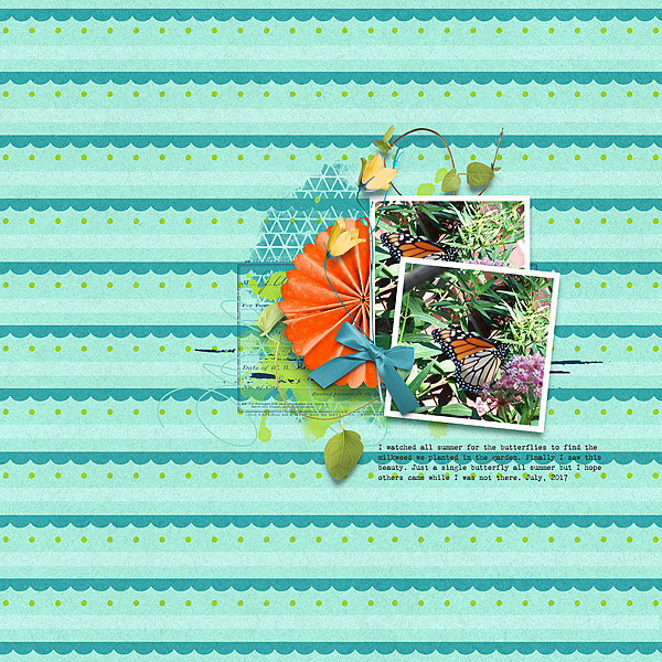 Monarch in the Garden