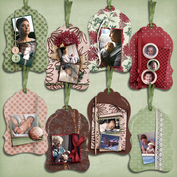 Mum's the Word luggage tag album