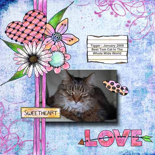 My First Digital Scrapbook Page!!!!