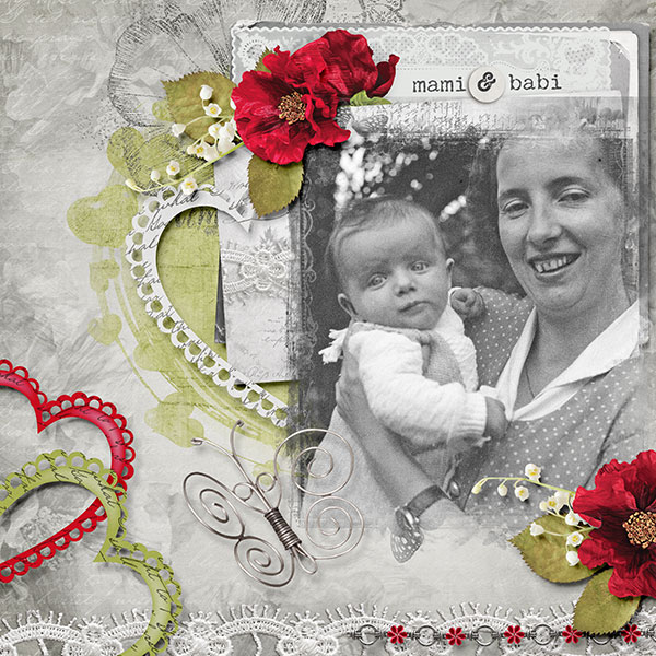 My Gran with my Mum as a baby