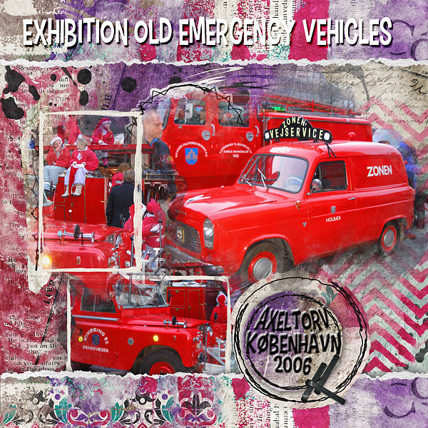 Old emergency vehicles