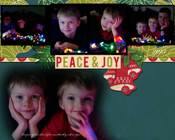 peace and joy