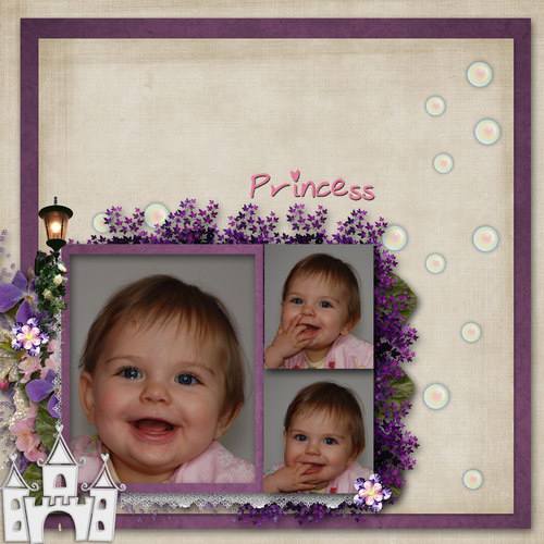 Princess of hearts - Layout 2