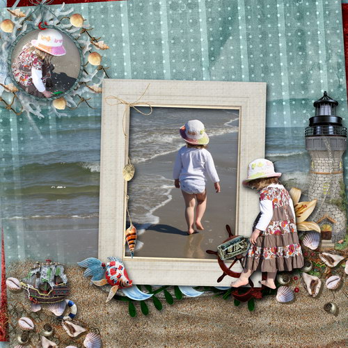 Seaside Story - Layout 2