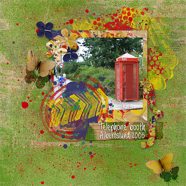 Shadow - Telephone booth