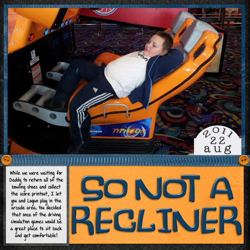 So Not A Recliner