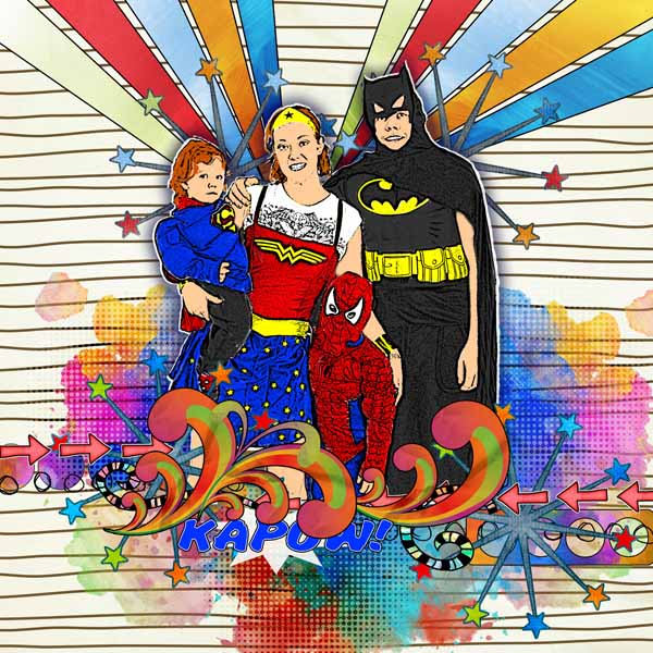 Super Hero Family!