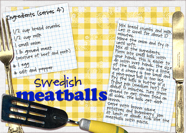 Swedish meatballs